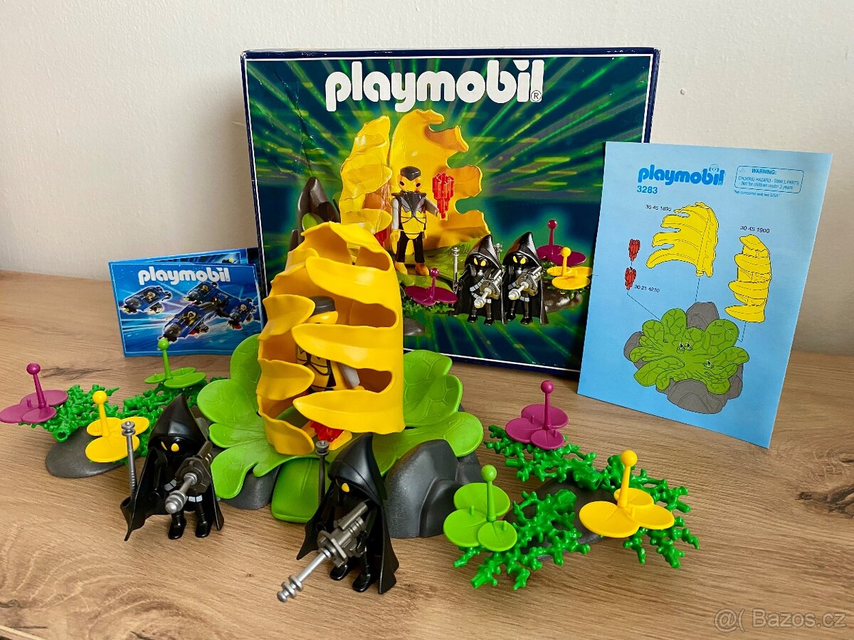 Playmobil 3283 limitovaná edice 2001 Alian Toxiplant, NOVÉ - 7
