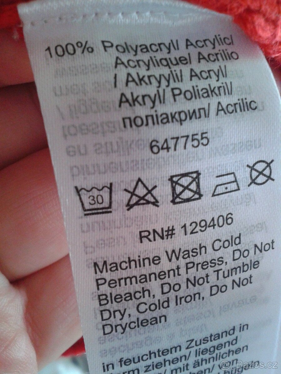 Delší zimní svetr 38/40 - 7