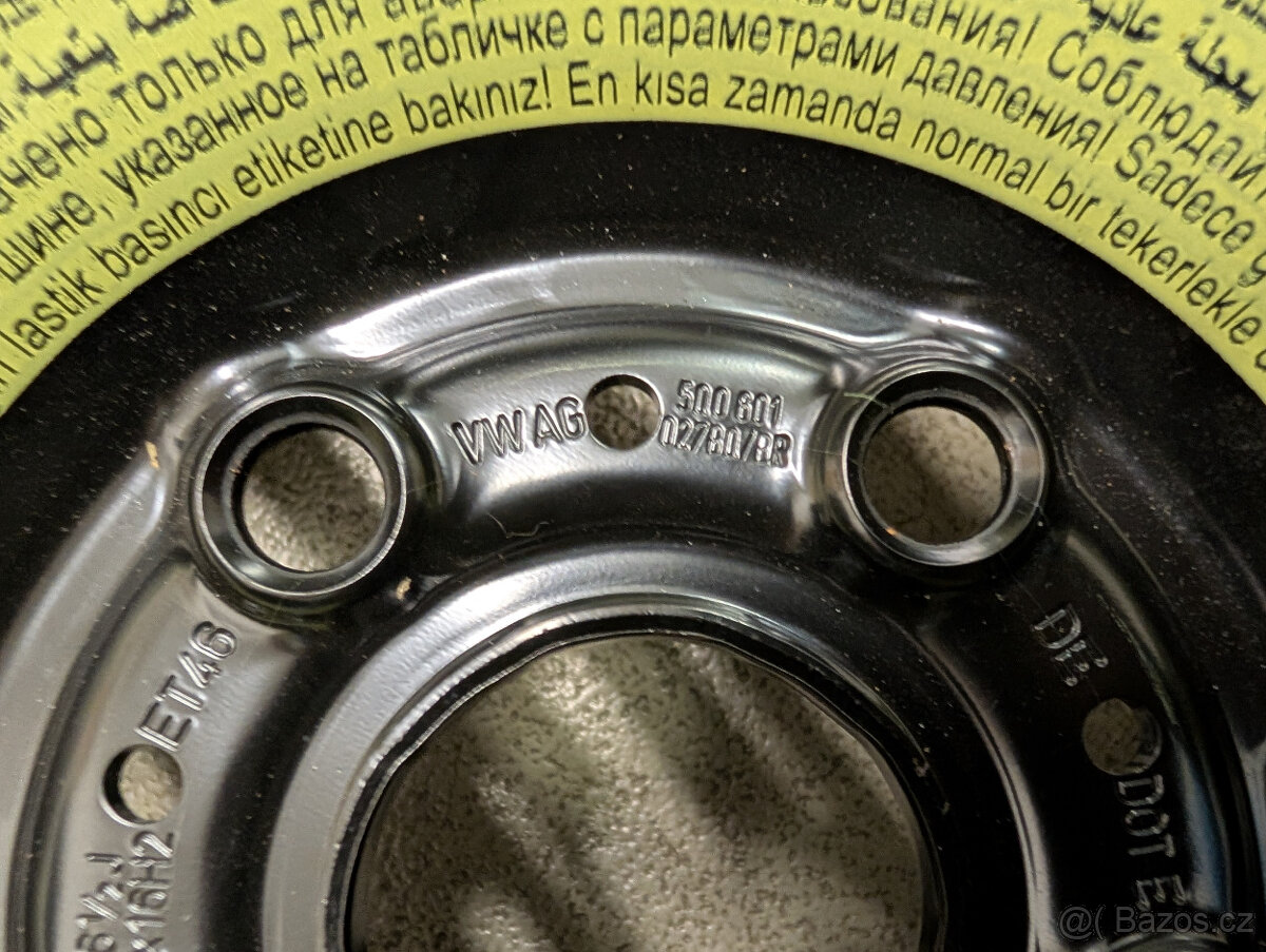 Rezervní kolo ze Škody Superb III - 7