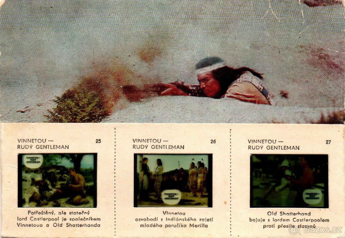 VINNETOU POHLEDY S DIAPOZITIVMI - 7