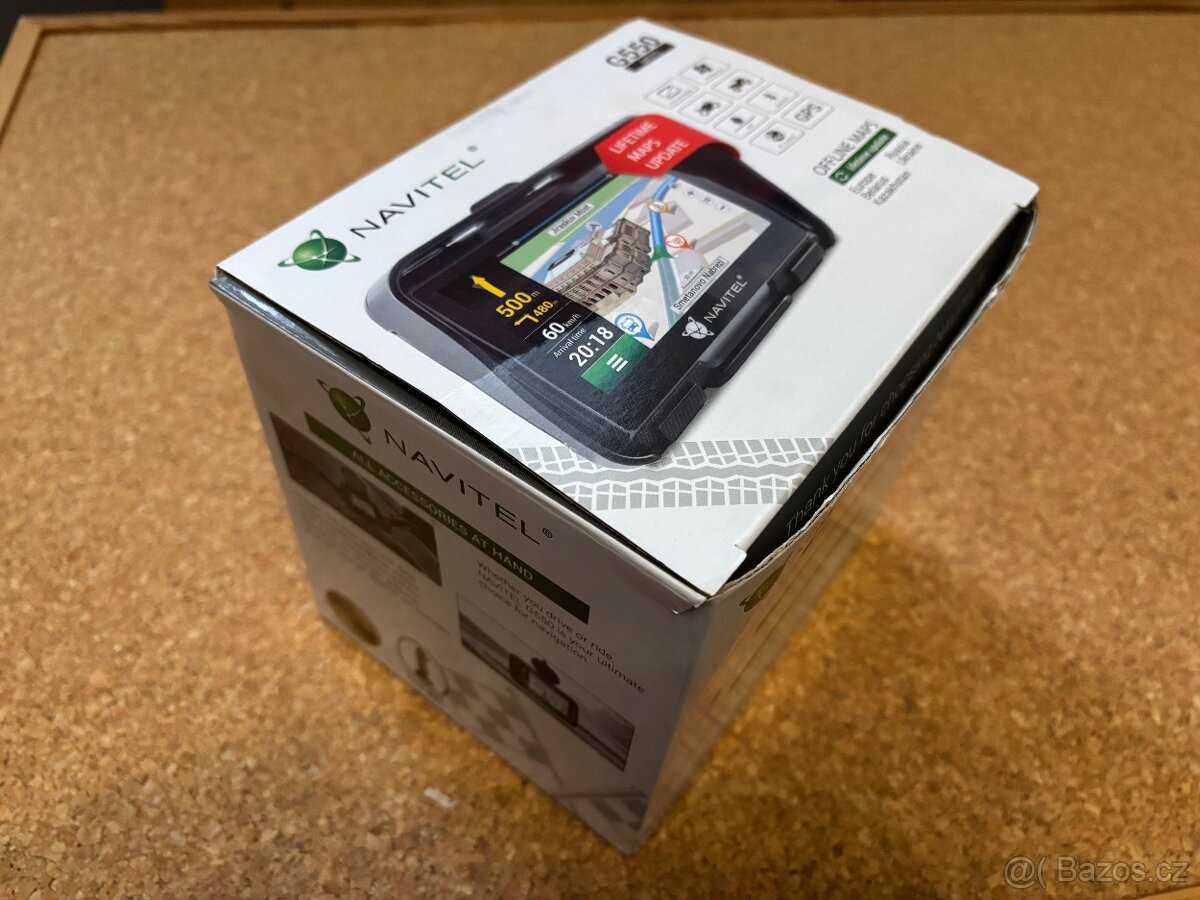 Navitel G550 MOTO – prakticky nový, málo použitý – Olomouc - 7