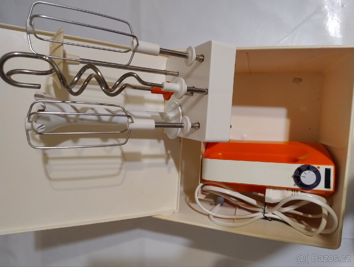 Retro elektrický ruční šlehač/mixér ETA - 7