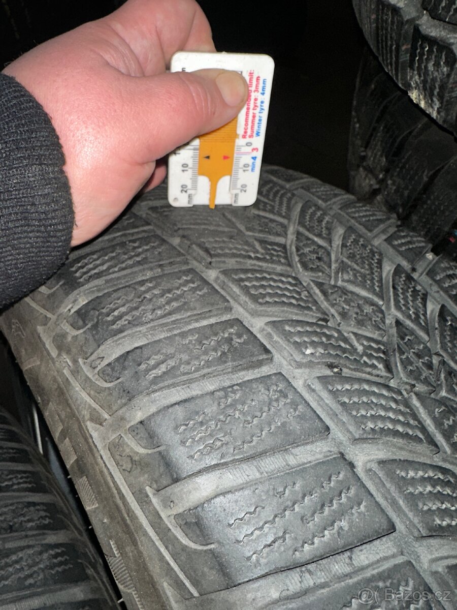 5x108 R16 6,5J ET50 + 215/60 R16 Dunlop zimné - 7