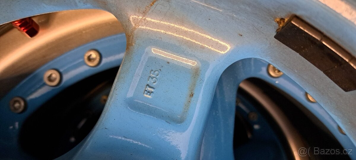 Alu kola 7Jx15H2 modré - 7