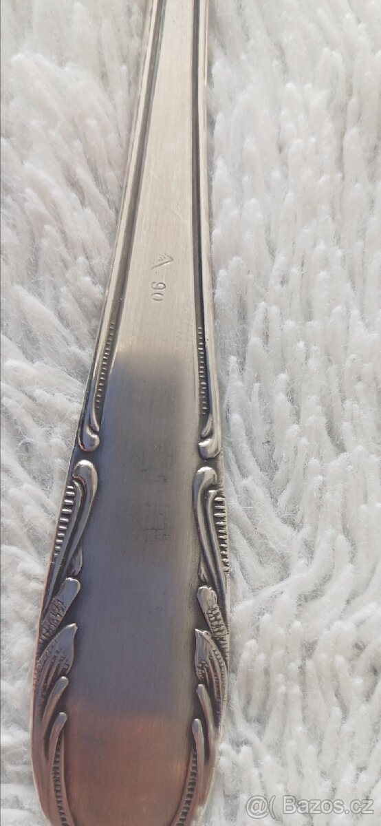 Postříbřená sada příborů 48 kusů - 7