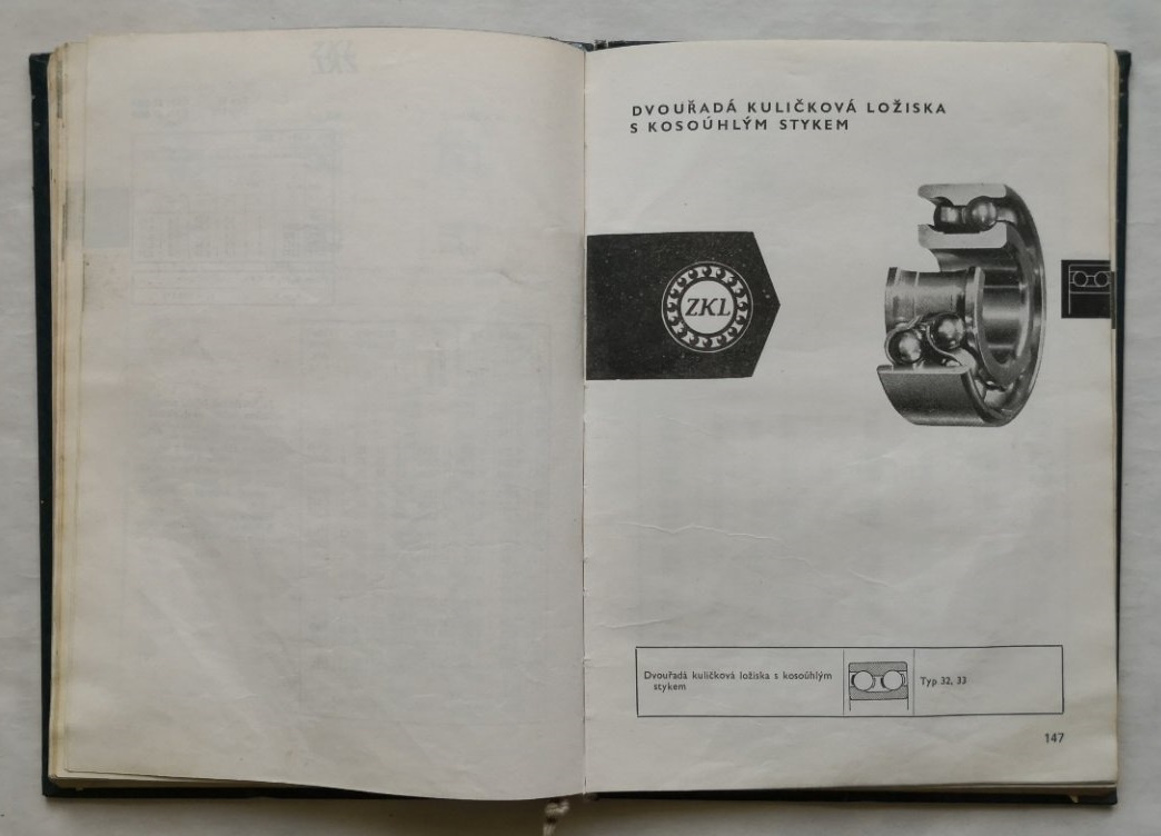 Valivá ložiska ZKL - 7