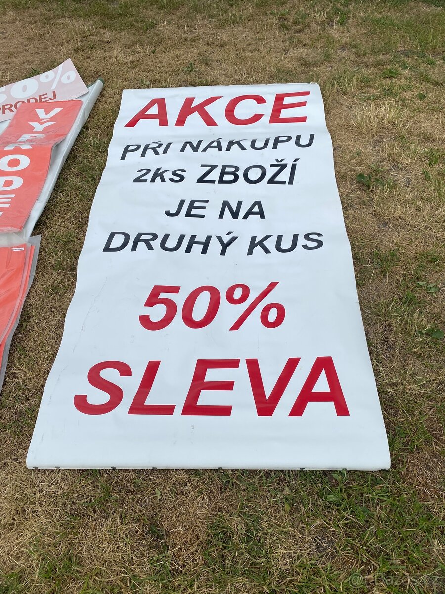 Slevy, cedule, reklamní cedule, slevové cedule, výprodej - 7
