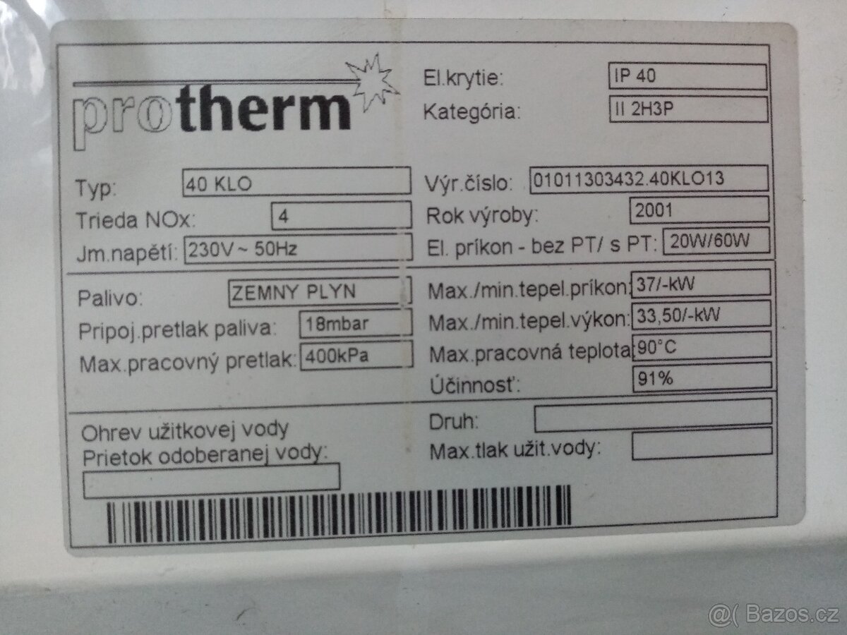 Protherm MEDVĚD - 7