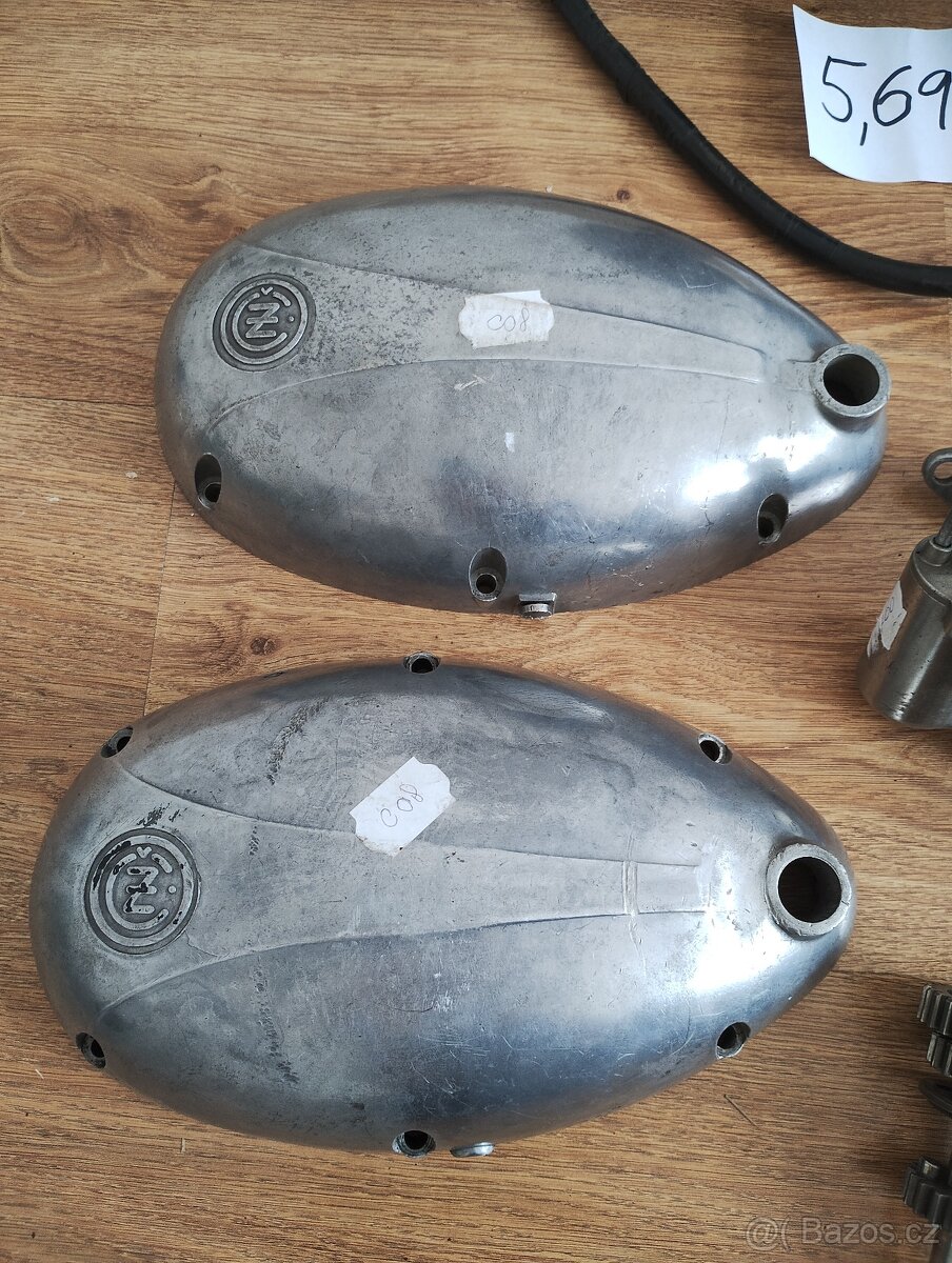 Náhradní díly na ČZ 125C a ČZ 150C a ČZ 125/351 - 7