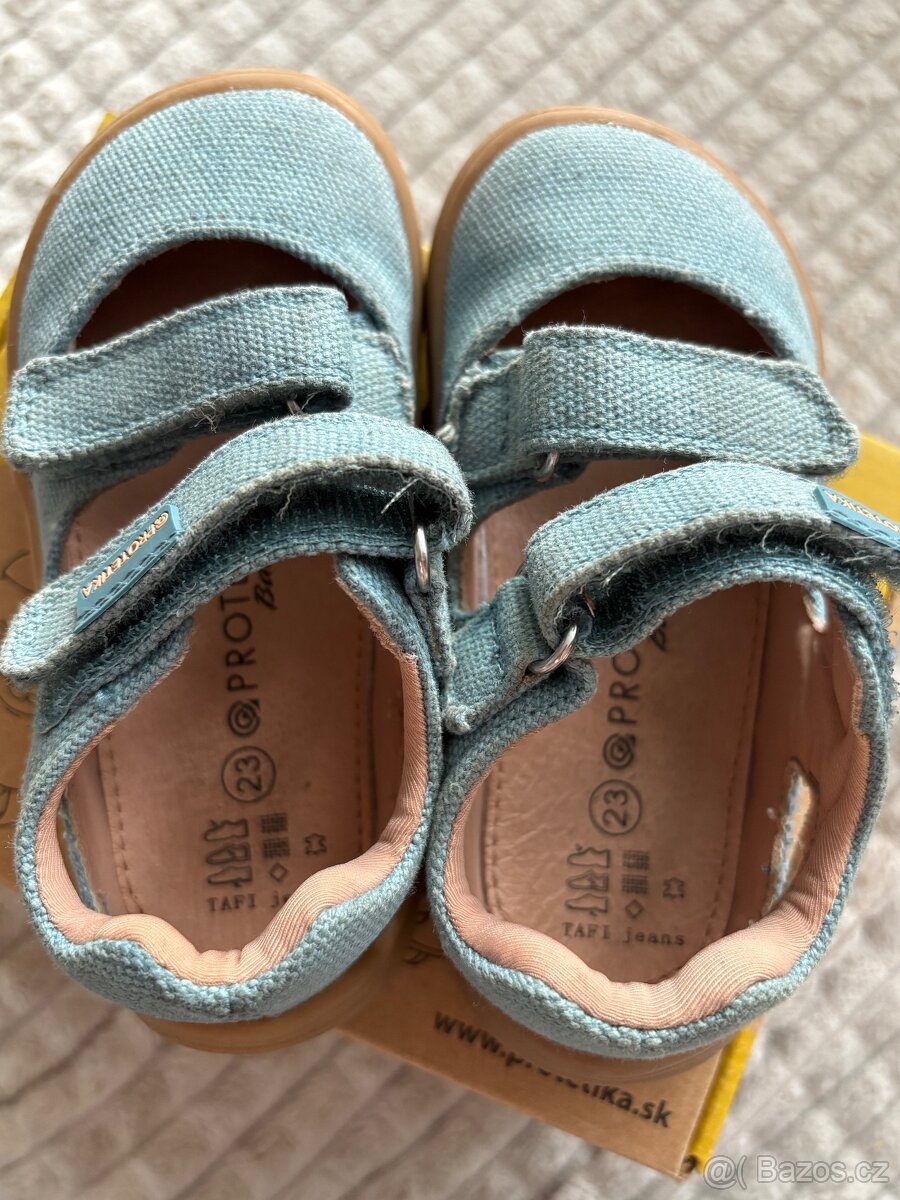 Sandálky protetika tafi jeans 23 - 7