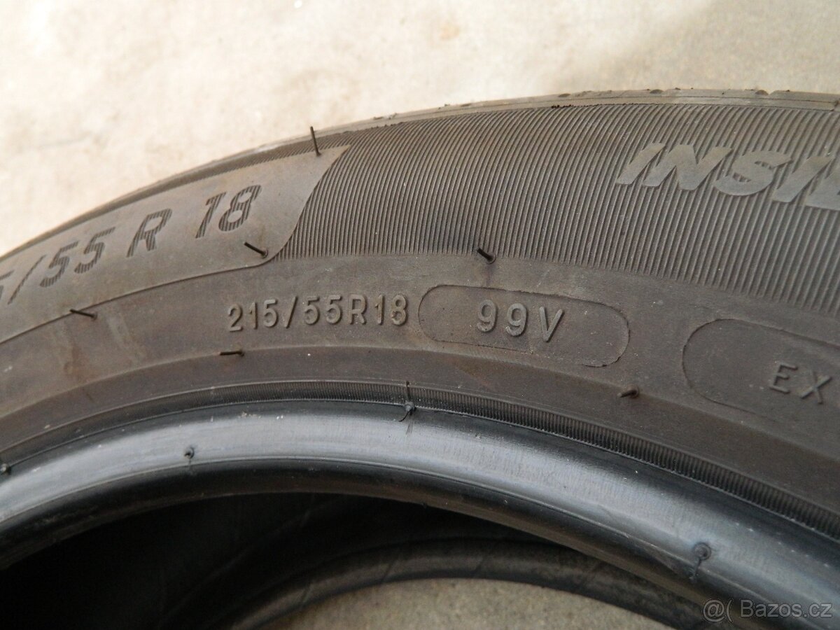 215/55 r18 99V 4ks letní Michelin - 7