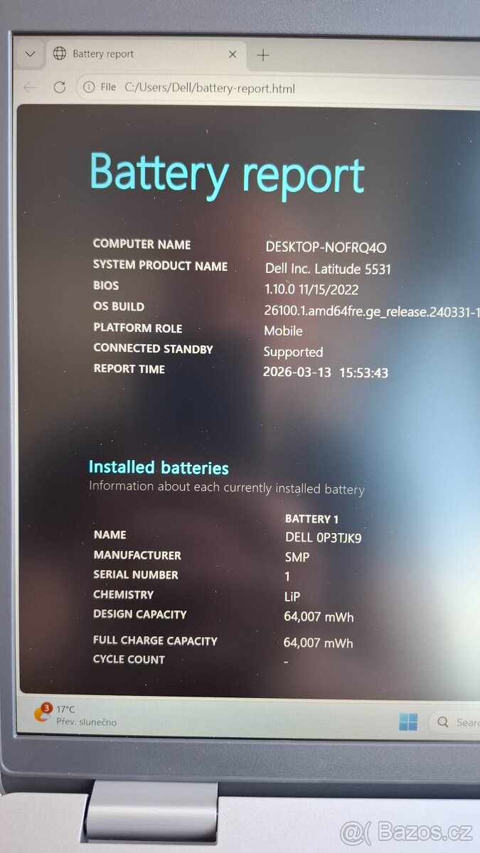 Dell Latitude 5531 + Dockovací stanice - 7