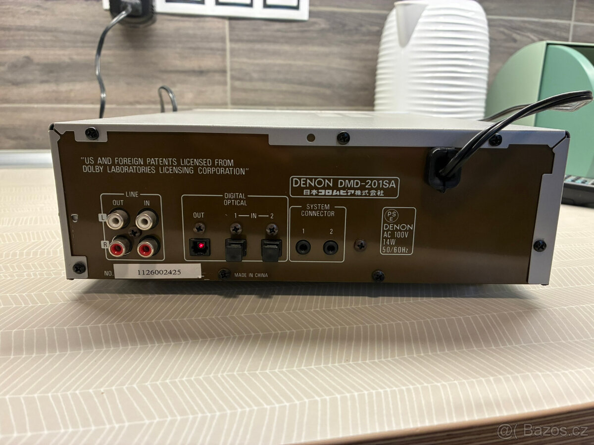 Minidisk Denon DMD 201 SA + media (204 KS)- čtěte v inzerátu - 7
