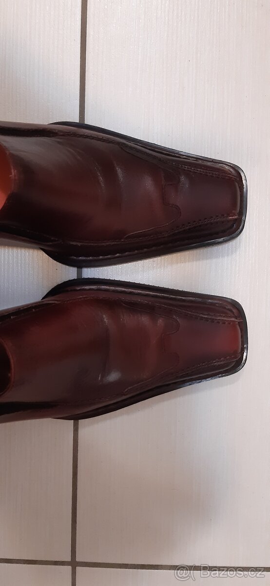 Dámské kožené Lodičky JoeSánchez, vel. 40 - 7