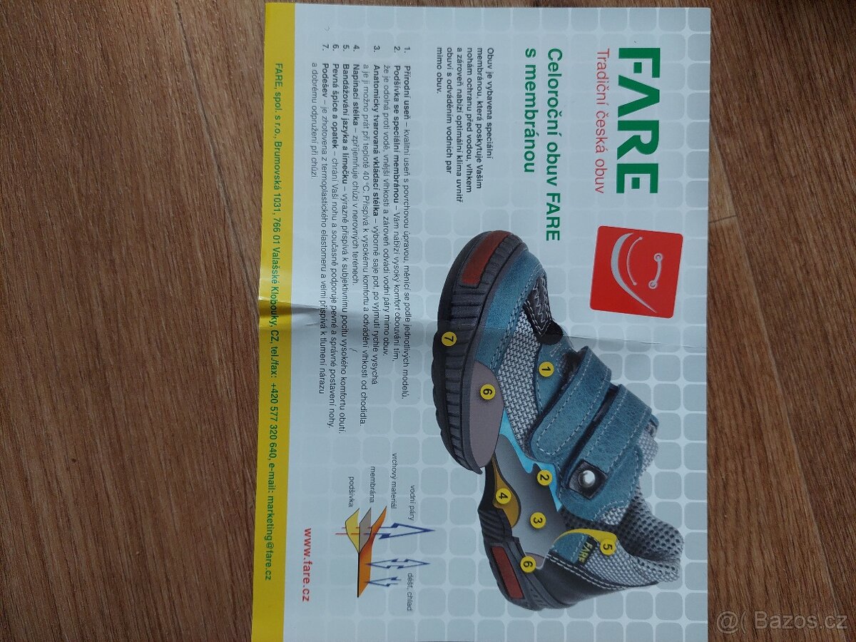Celoroční boty FARE vel.26 - membrána - 7