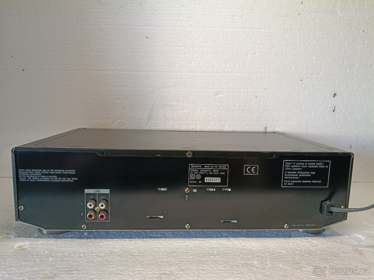 SONY TC-WE505 Double deck - 7