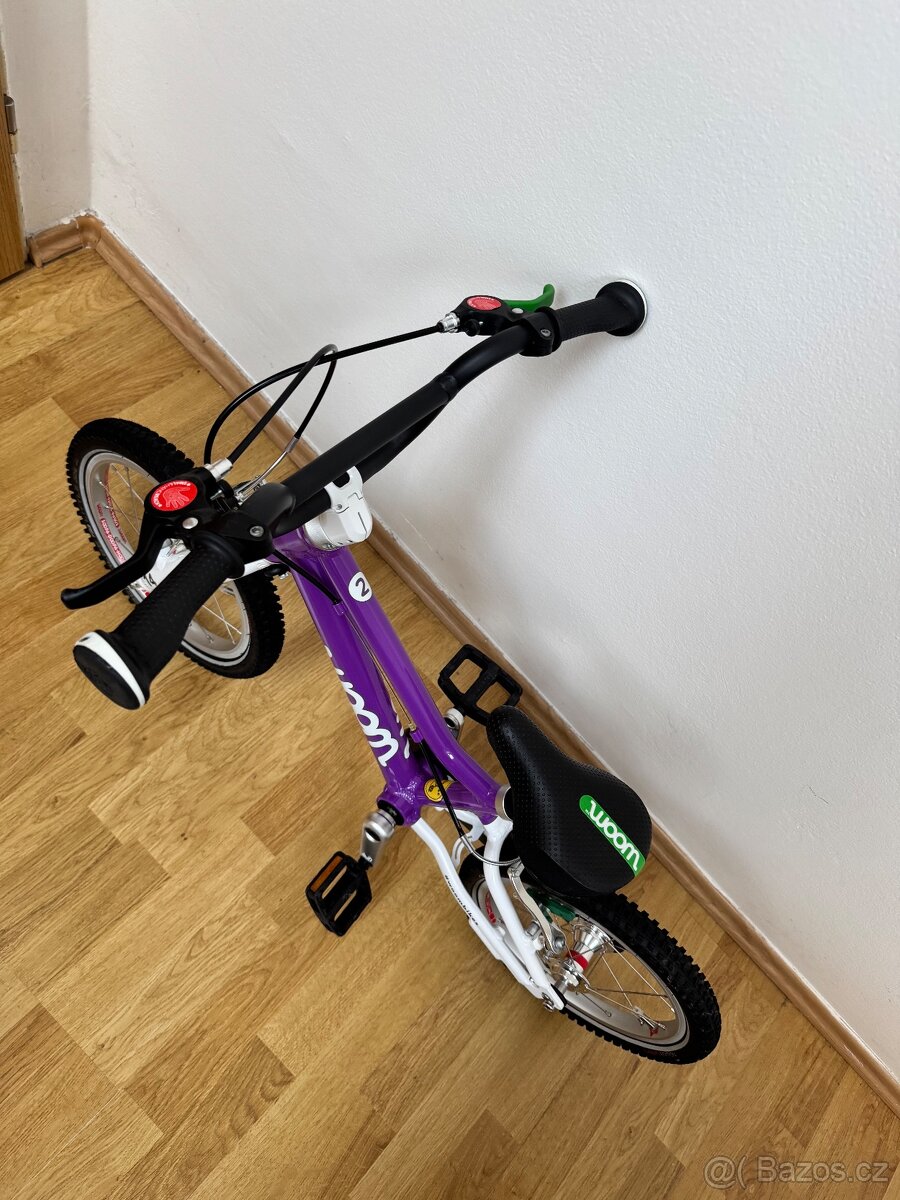 Dětské kolo Woom 2 Fialové - 7