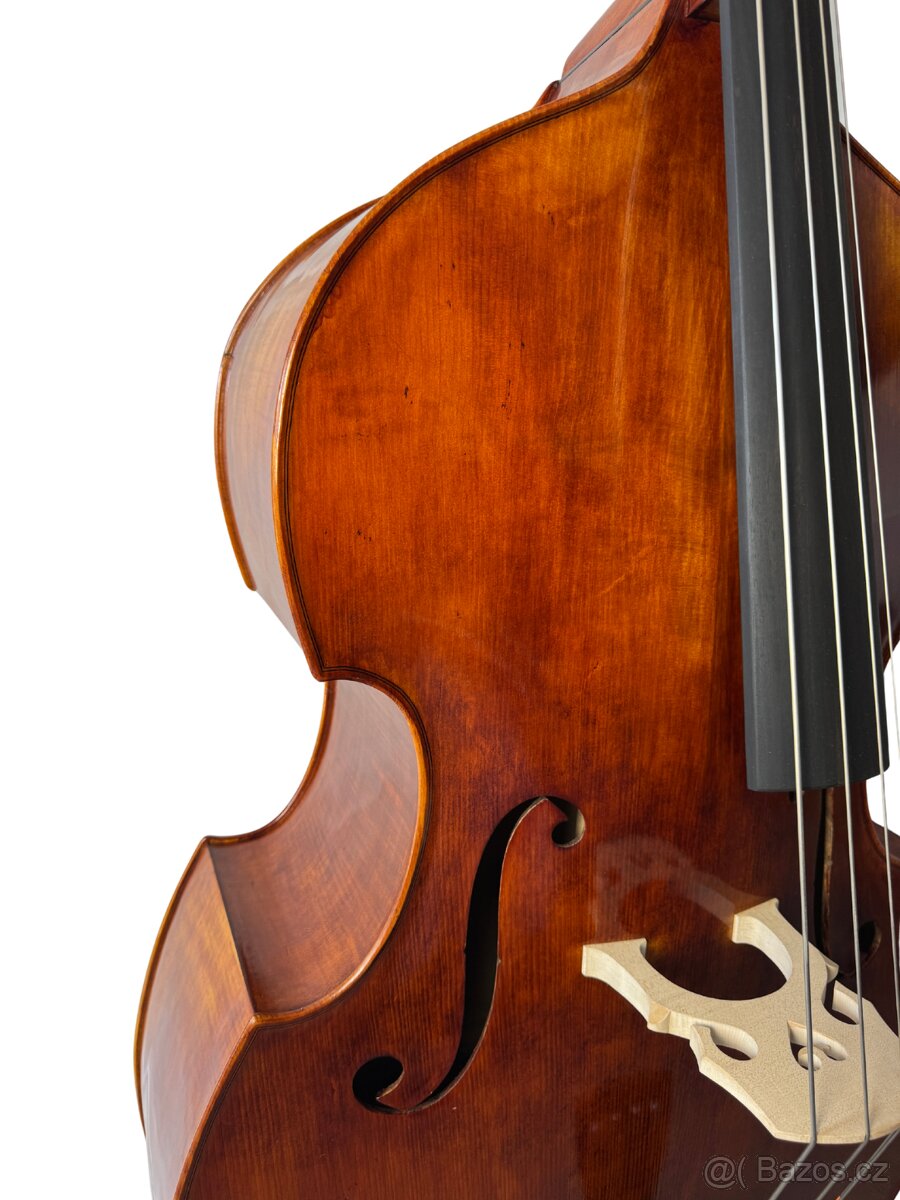 Mistrovský kontrabas 3/4 model William Tarr - 7