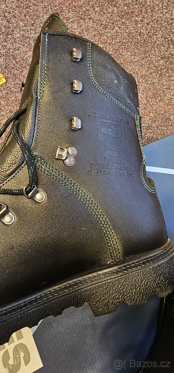 Protipořezová obuv HAIX, vel. 45, pošt. zdarma - 7