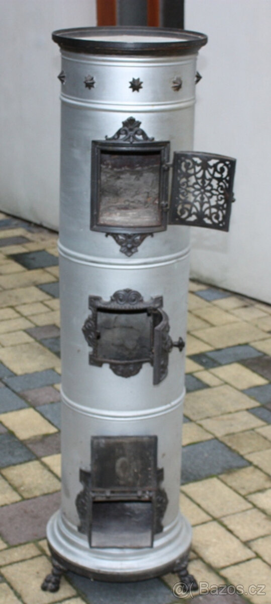 Kamna Vídeňská, kolem roku 1890, americká kamna americké - 7