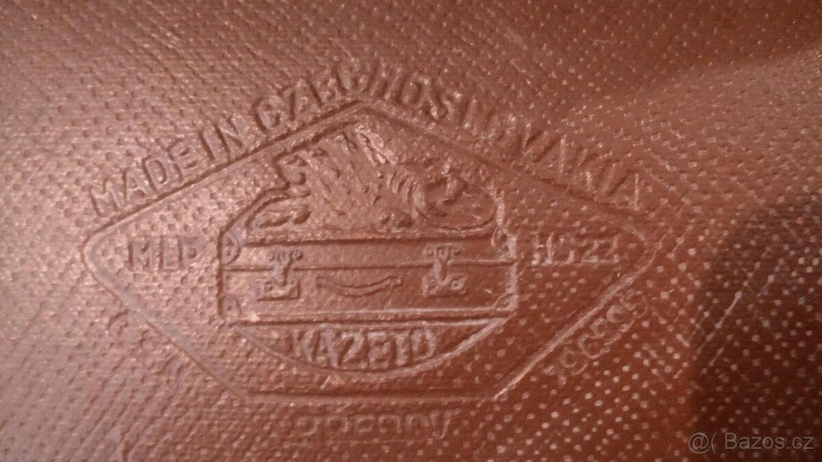 Kufry Kazeto Přerov - velké, starší, dobrý stav - 2 kusy - 7