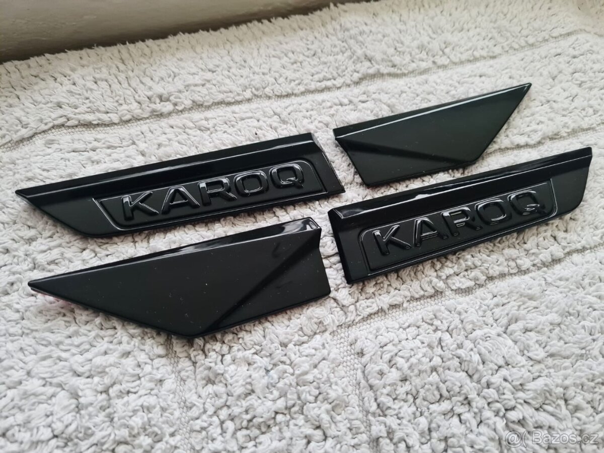 Čierne nápisy na blatník pre ŠKODA modely - 7