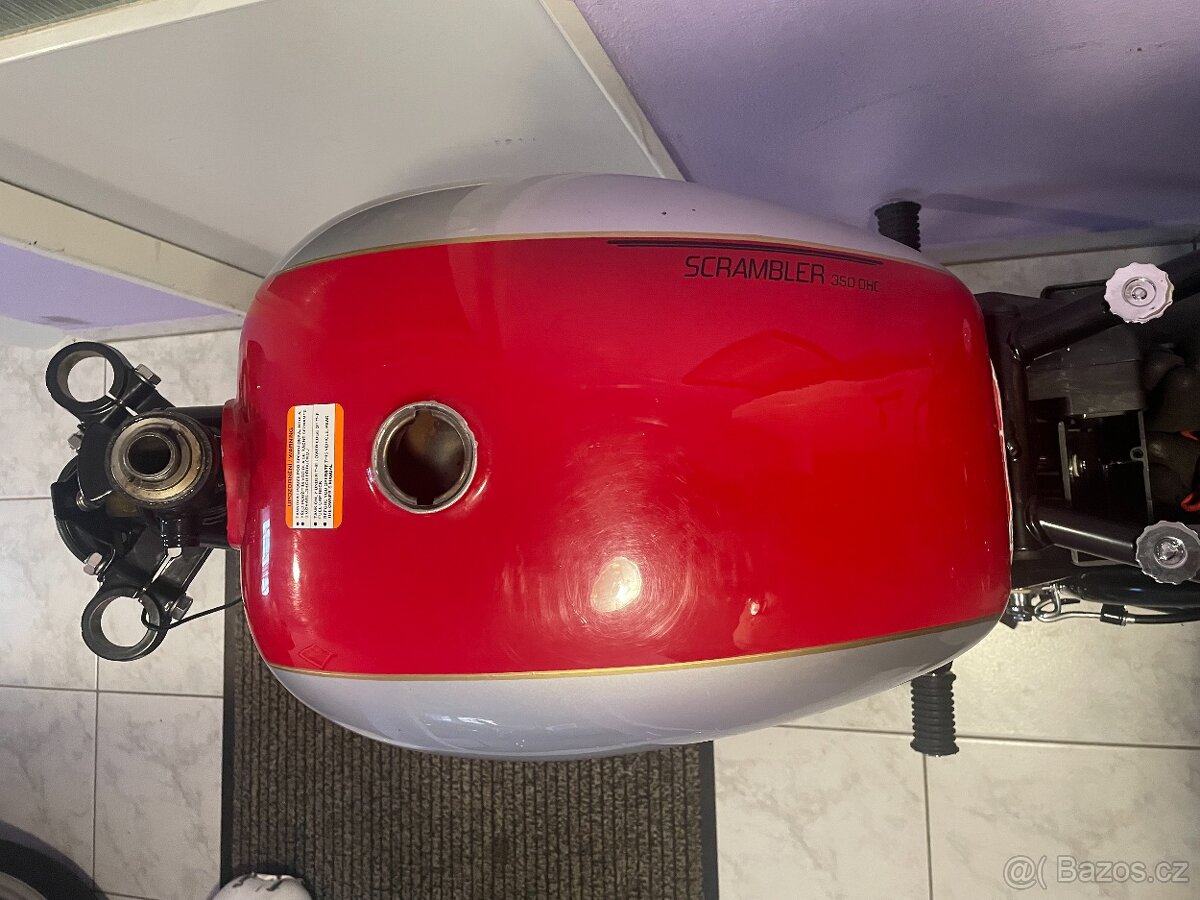 Nová nádrž Jawa Scrambler - 7