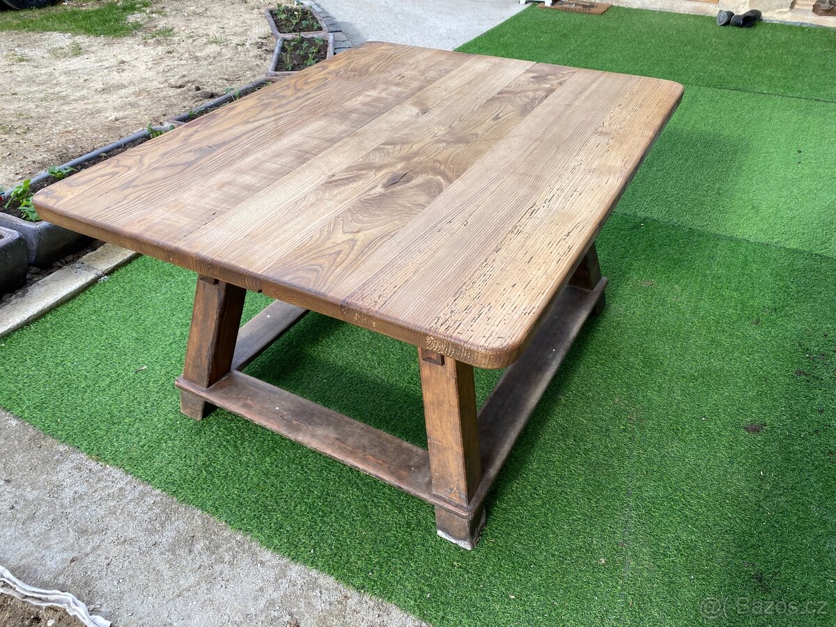 Masivní stůl jasan - 7