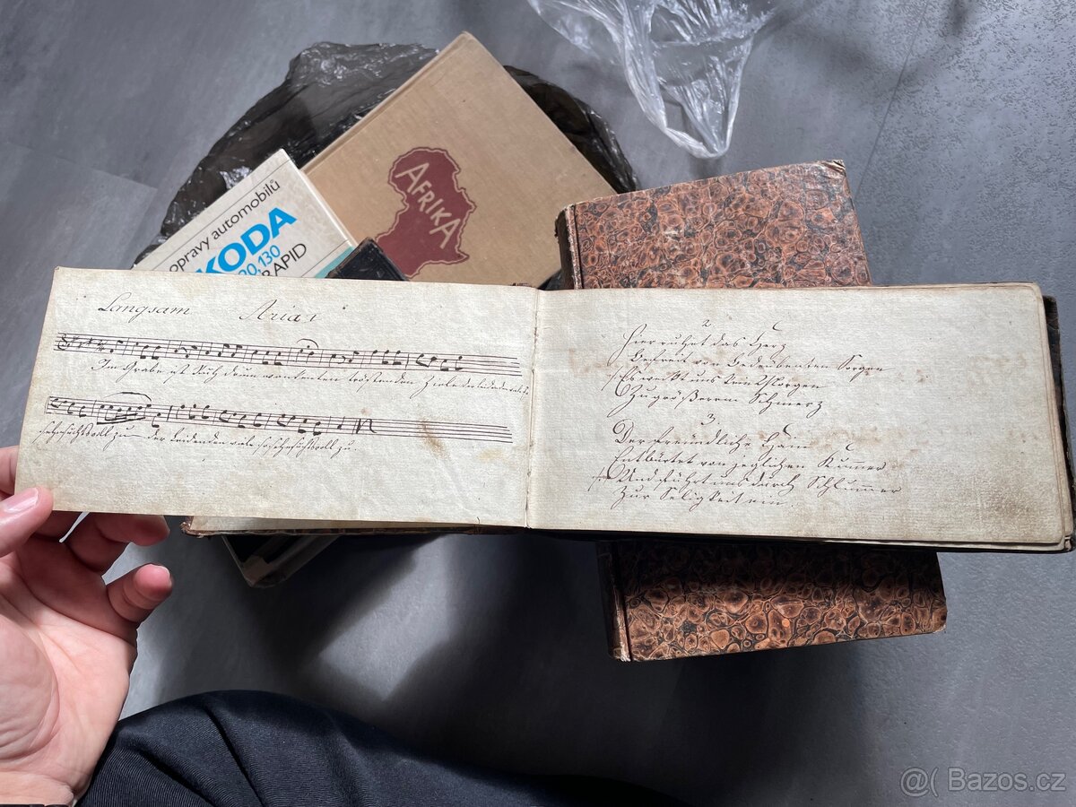 Staré německé a české knihy - 7