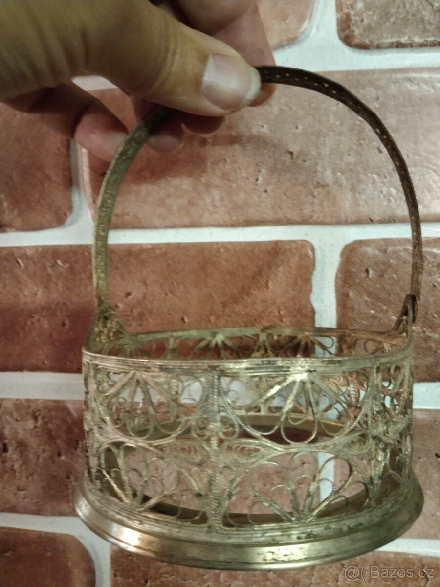 Prodám stříbrnou misku - 7