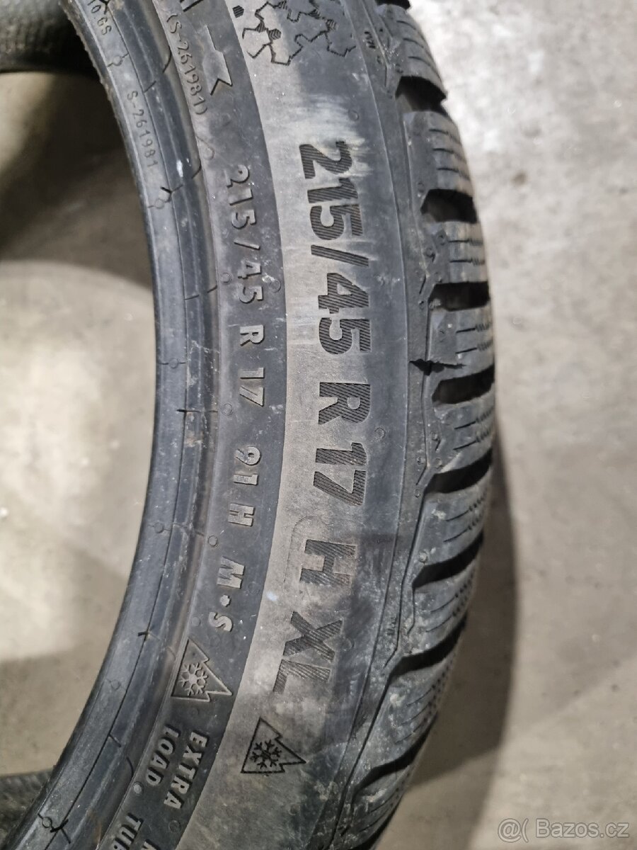 215/45R17 Continental Zimní pneu - 7