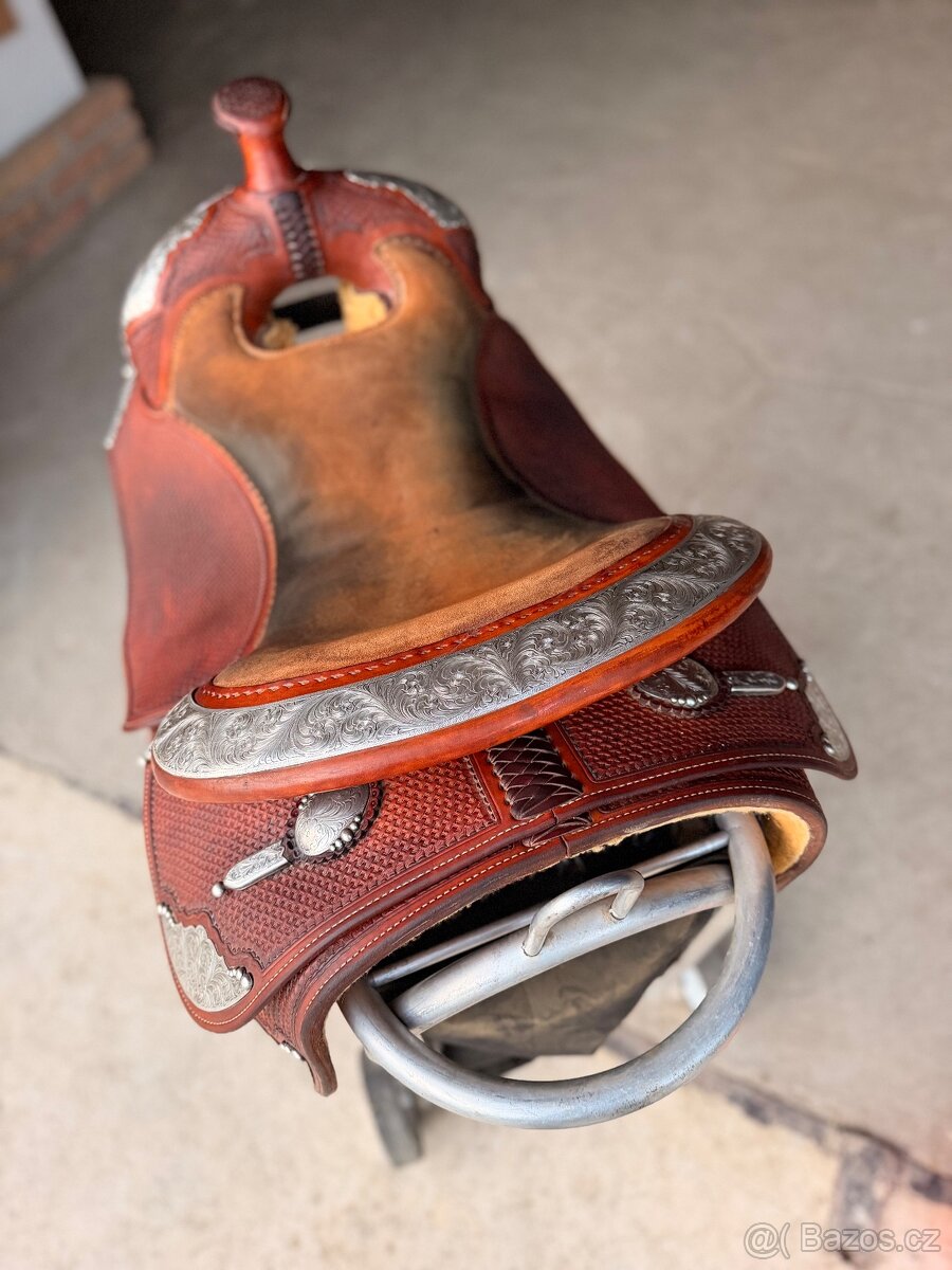 Westernové sedlo Bob’s Custom Saddle | 16” | Reining - 7