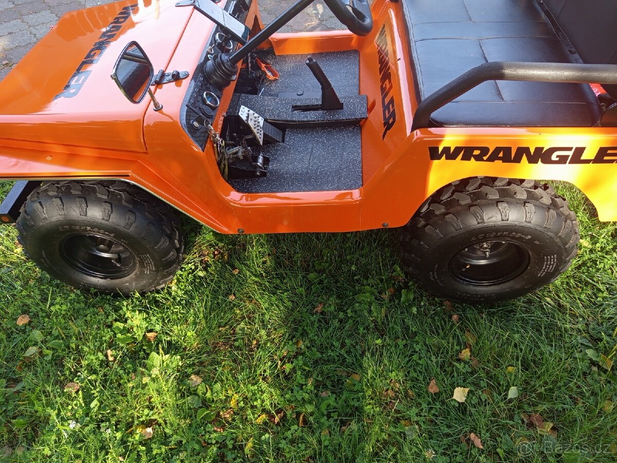 Elektrické autíčko 1200w(Jeep Willys) - 7