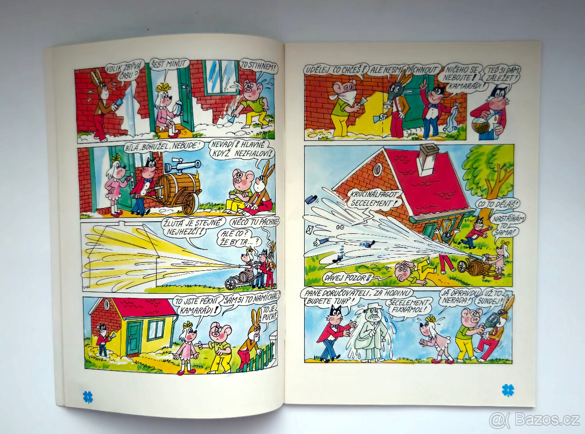 Čtyřlístek č. 99 - Pozor, padá omítka - Original - 7