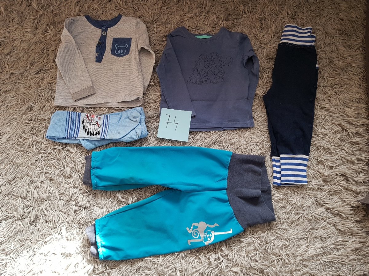 Oblečení vel. 74, kluk - 7