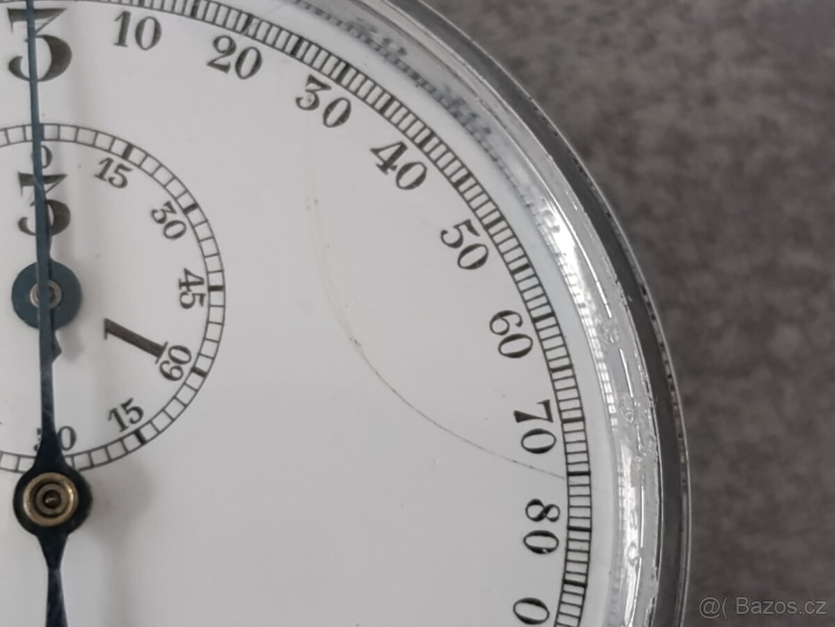 Vojenské švýc.stopky mikrograph Heuer MAJETEK VOJ.SPRAVY - 7