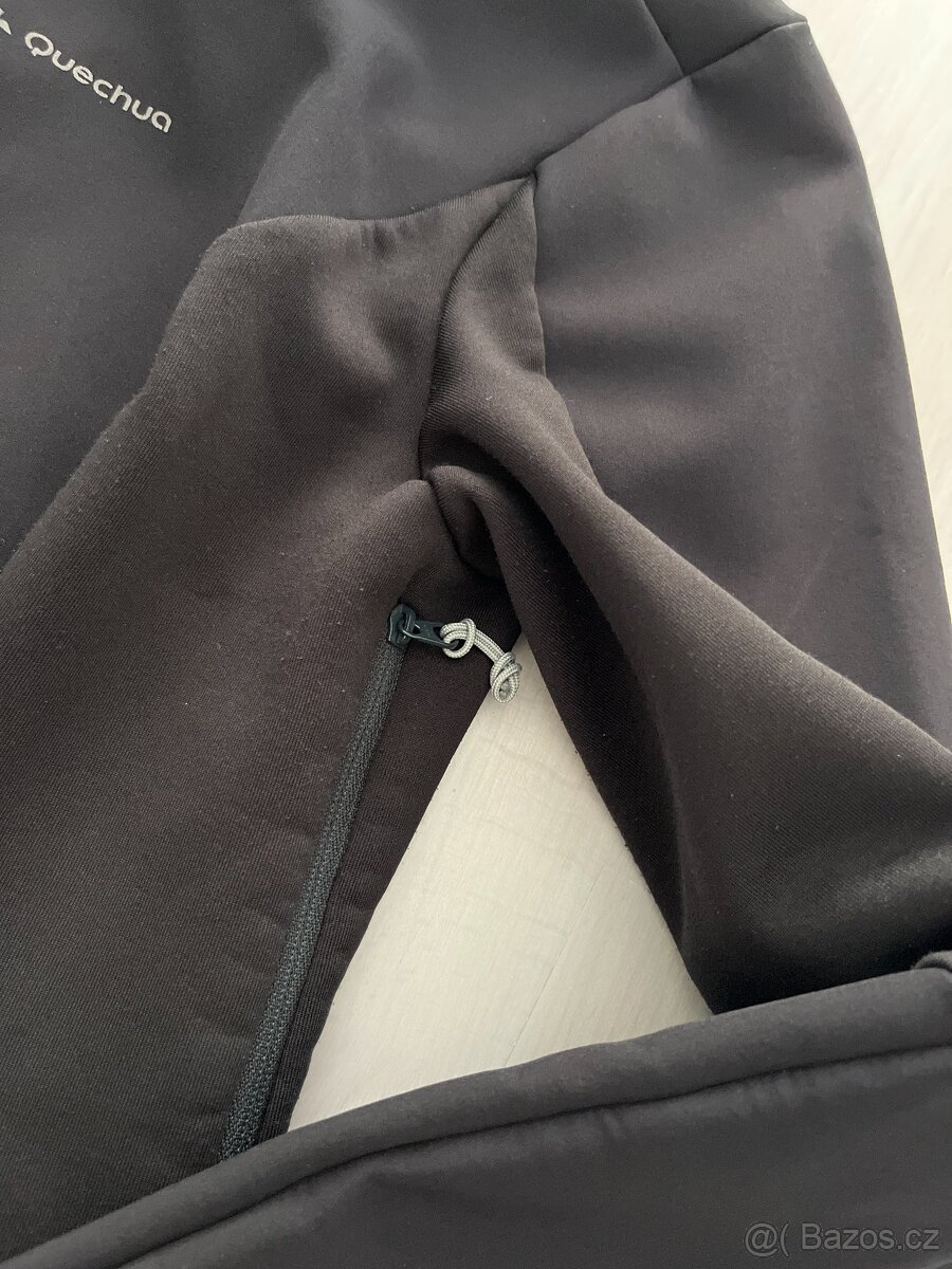 Dámská turistická softshellová bunda QUECHUA vel M - 7