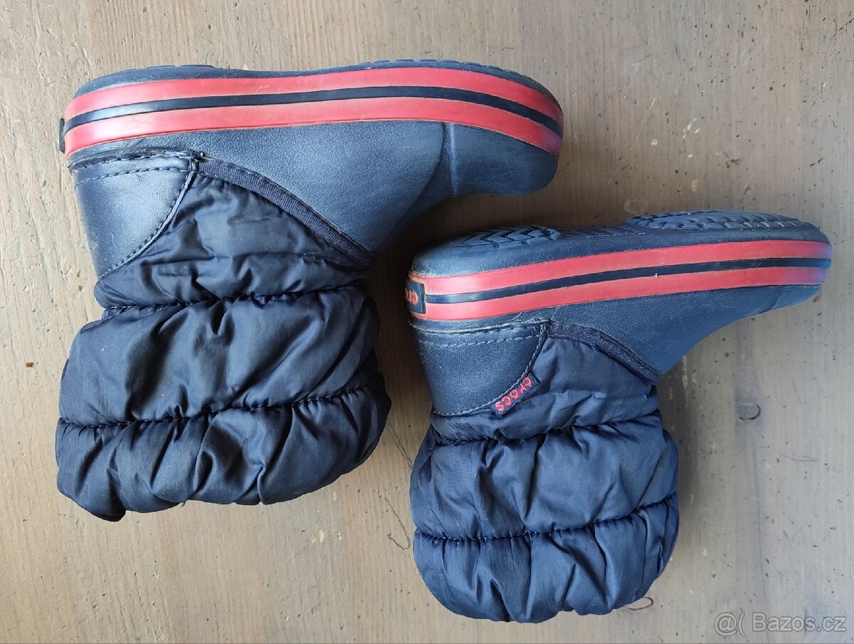 Crocs zimní boty / sněhule vel 27/ 28 - 7