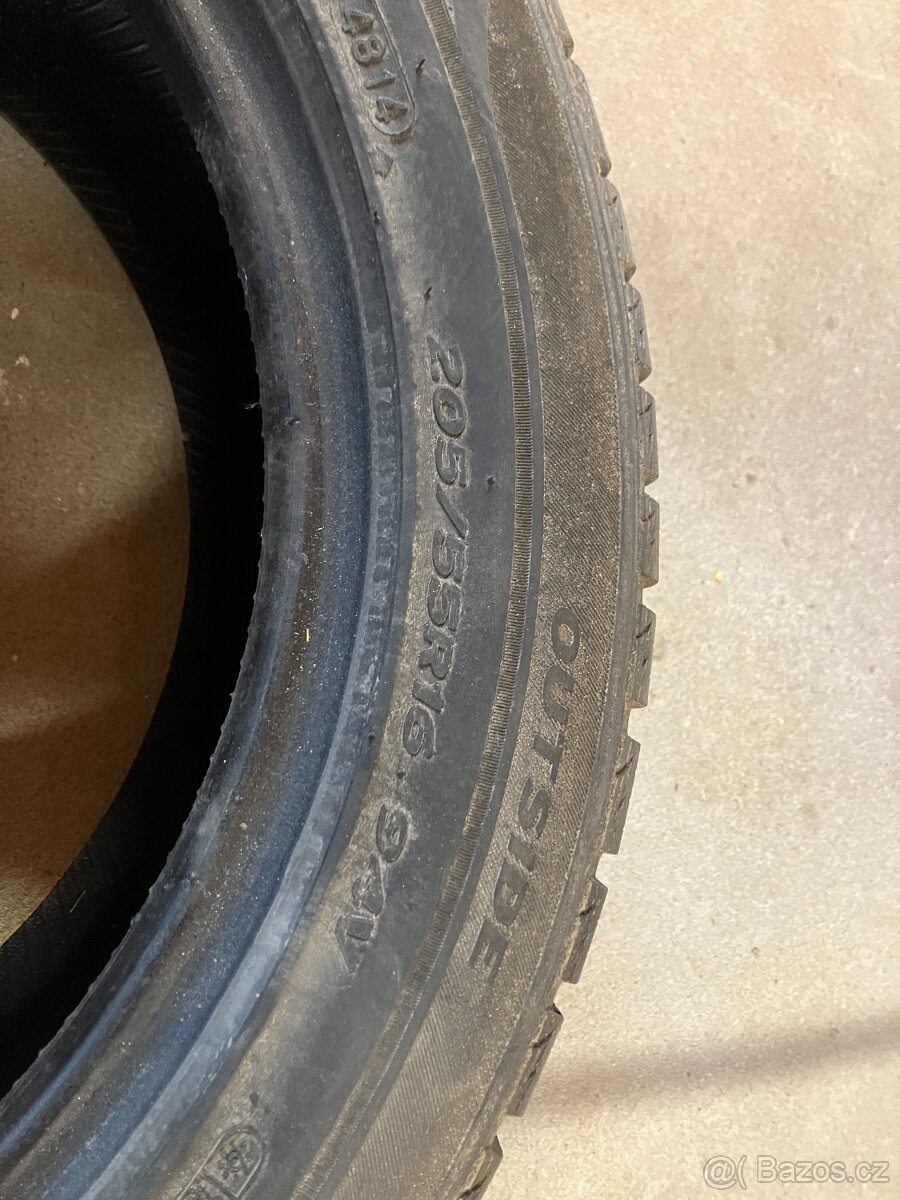 Alu kola FORD // 6x celoroční pneu 205 / 55 R16 - 7