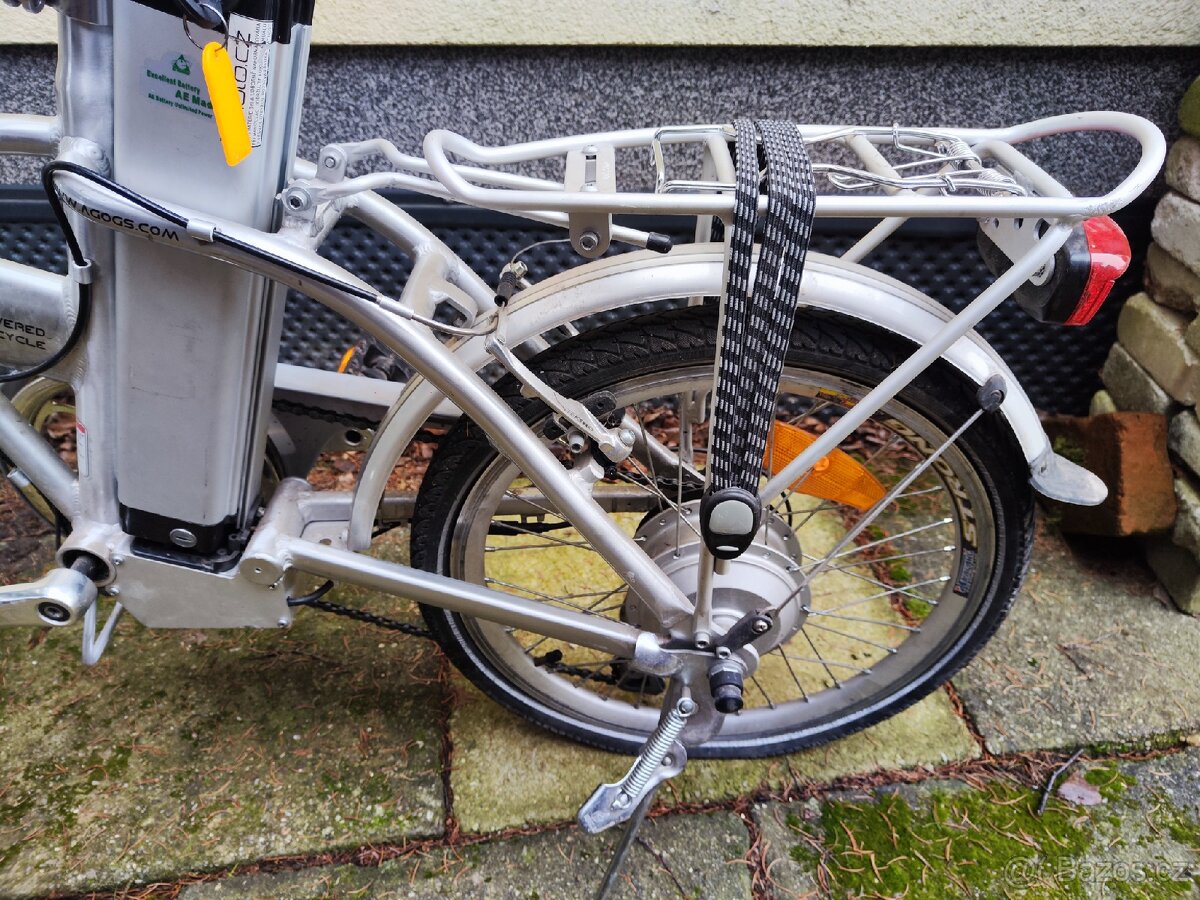 Skládací elektrokolo AGOGS Silver GO(ZAMLUVENO) - 7