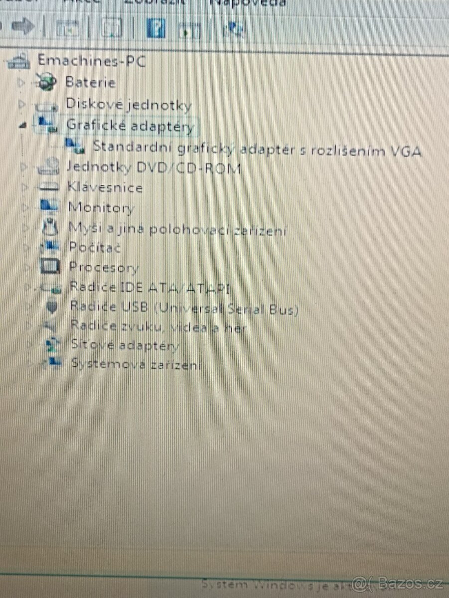 Notebook emachines E620 - 7