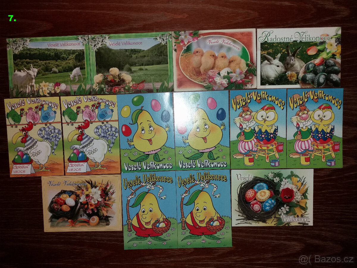 Blahopřání a pohledy - 7