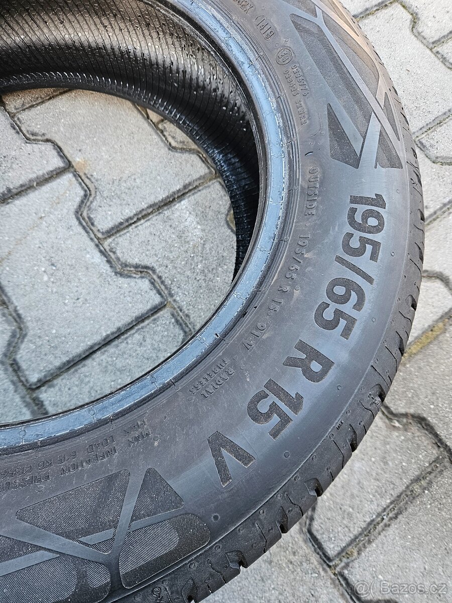 Letní Continental 195/65/15 - 90% - 7