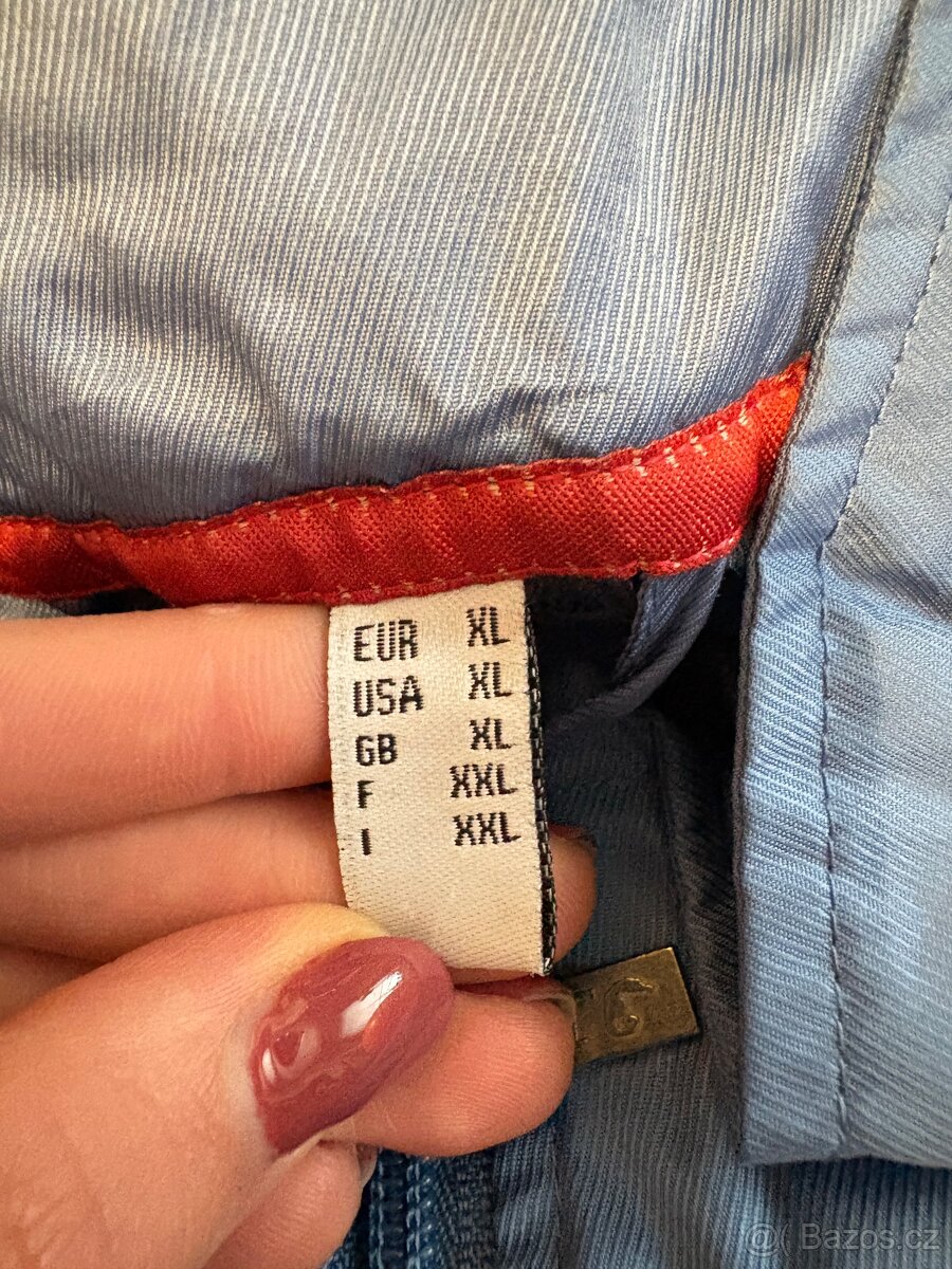 Modrá jezdecká outdoorová bunda - 7