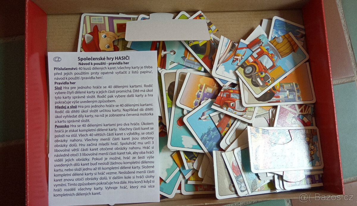 Vysílačky HASIČI, omalovánky a hra - 7