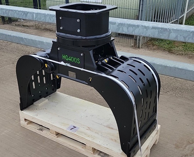 Sortýrovací drapák HG400S s rotátorem pro bagry 5-9t - 7