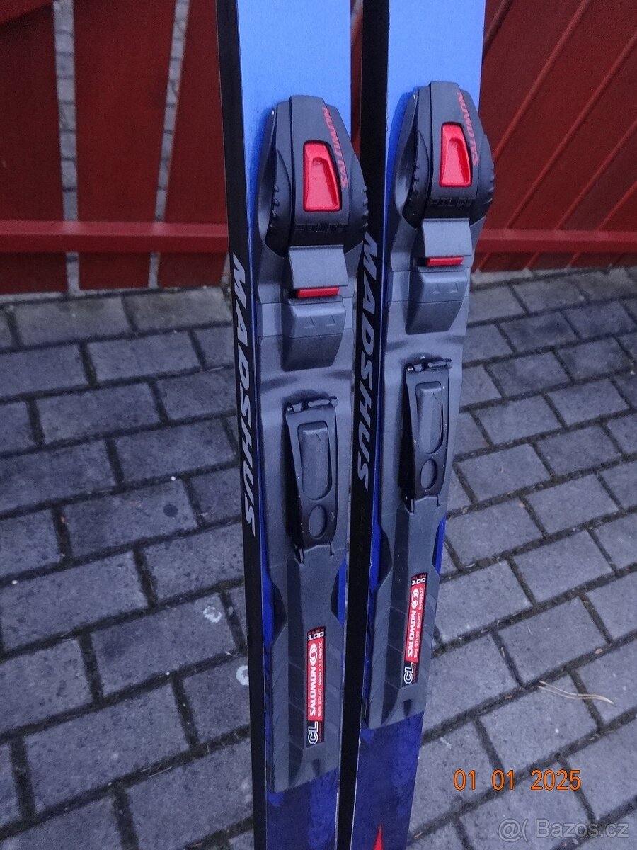 Běžky zn. MADSHUS s vázáním Salomon délky 195cm - 7