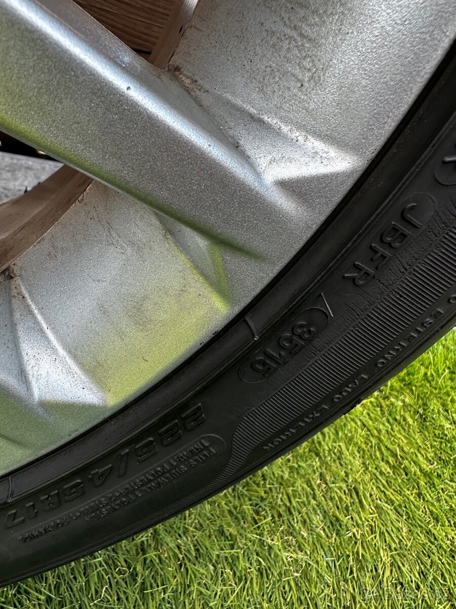 Alu kola 5x110 r17 s letním pneu (Astra) - 7