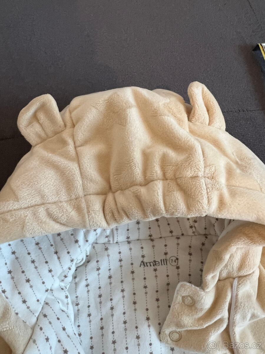 Zimní kombinéza Amelli, vel. 74 – velmi teplá, jako nová - 7