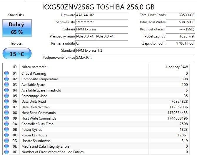 HP Probook 650 G2 i5 DDR4 8 GB NVMe.SSD 256GB M.2 praskinka - 7